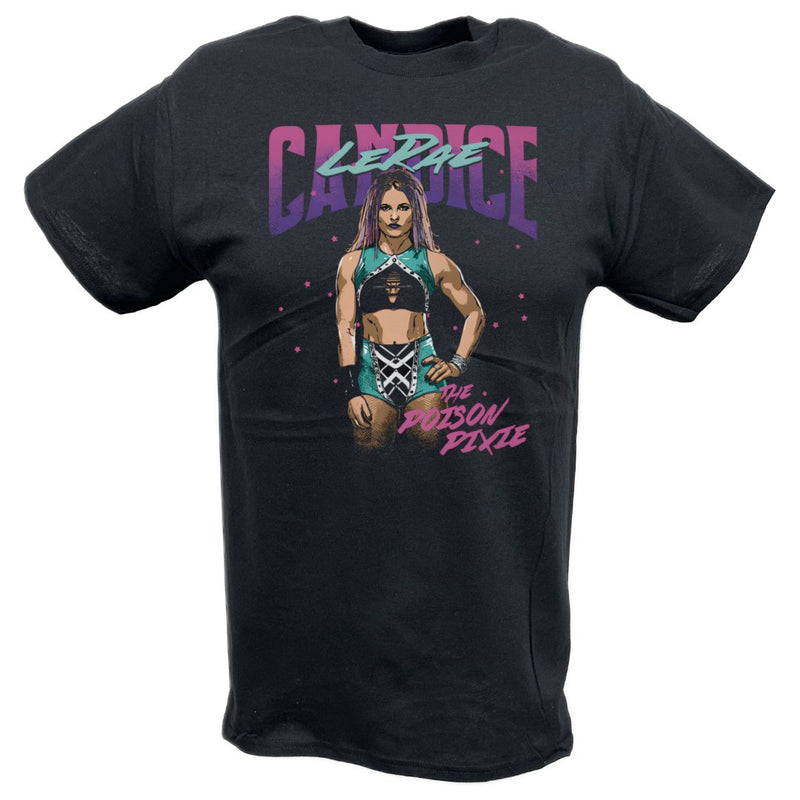 Load image into Gallery viewer, Candice LeRae Poison Pixie Black T-shirt
