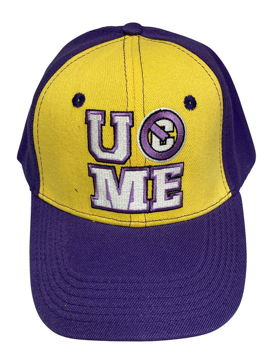 John Cena Purple Cenation U Can't See Me Baseball Hat Headband Wristband Set