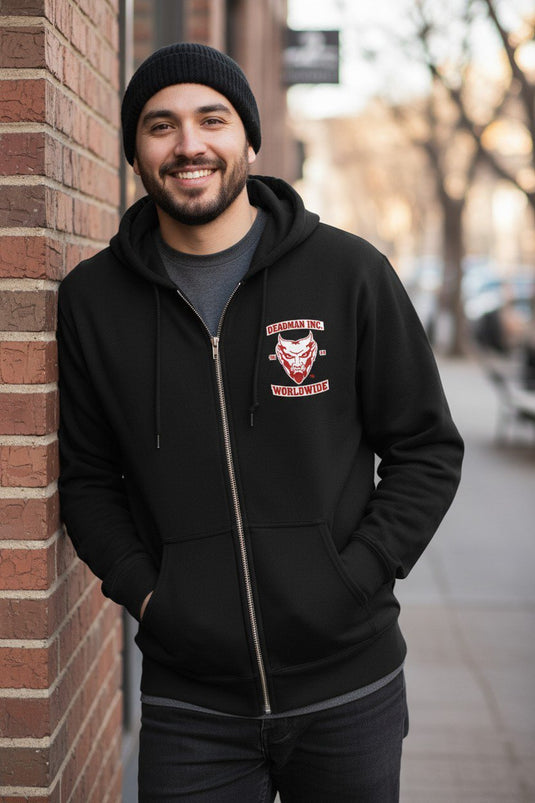 Undertaker Deadman Inc Loved By Few Respected By All Zipper Hoody-S