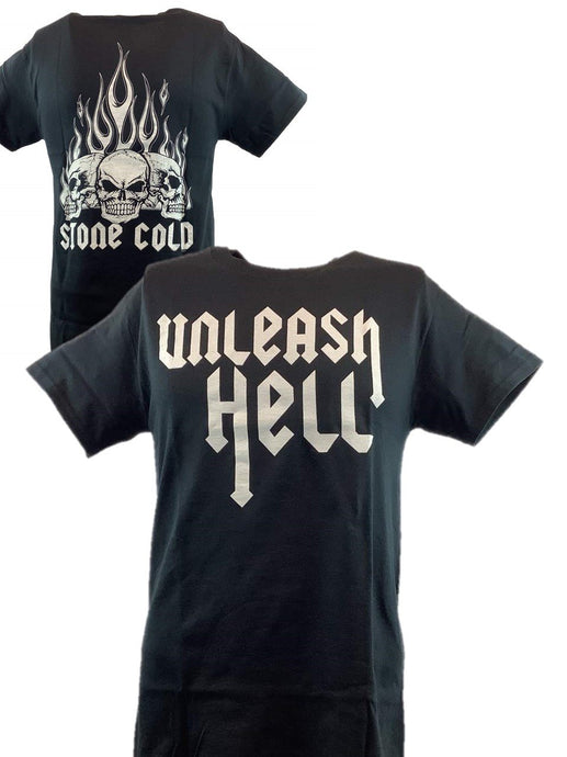 Stone Cold Steve Austin Unleash Hell Mens T-shirt