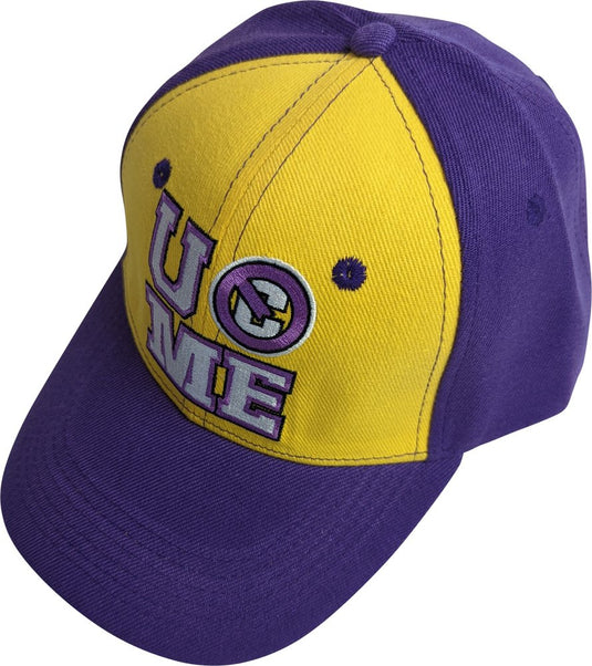John Cena Purple Cenation U Can't See Me Baseball Hat Headband Wristband Set