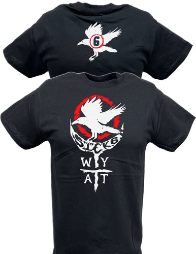 Wyatt Sicks 6 White Crow T-shirt Boys Kids Youth