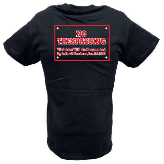 Undertaker It's My Yard No Trespassing Mens Black T-shirt