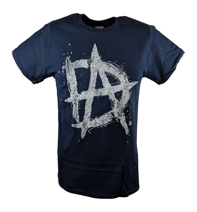 Dean Ambrose Big DA Mens Blue T-shirt