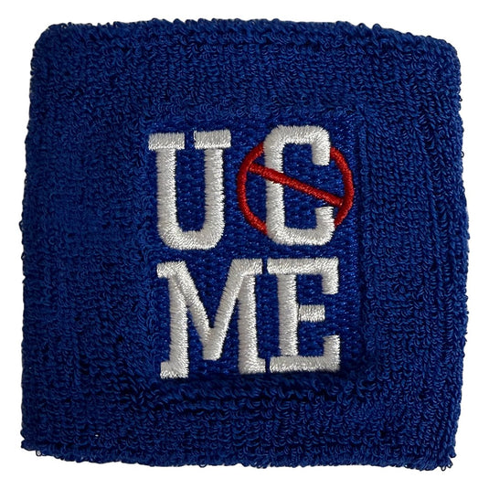 John Cena 2025 Indiana Last Time Is Now Blue Headband-Wristband Set