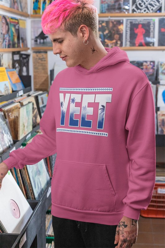 Load image into Gallery viewer, Main Event Jey Uso Yeet Bloodline Pink Pullover Hoody Sweatshirt
