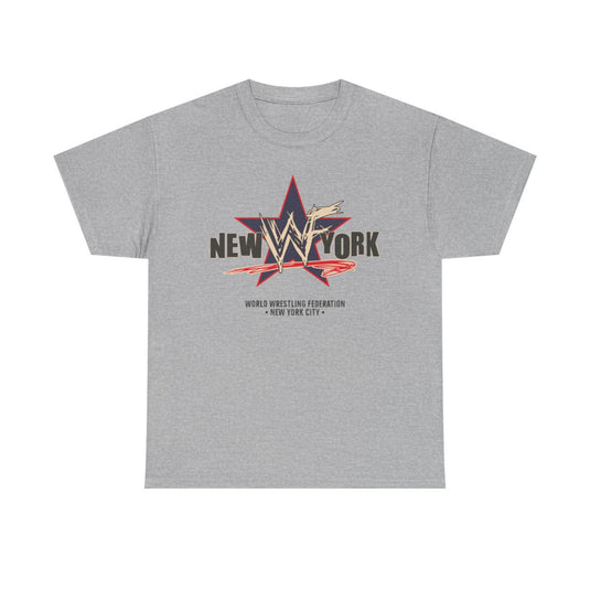 WWF New York City World Wrestling Federation Times Square T-shirt