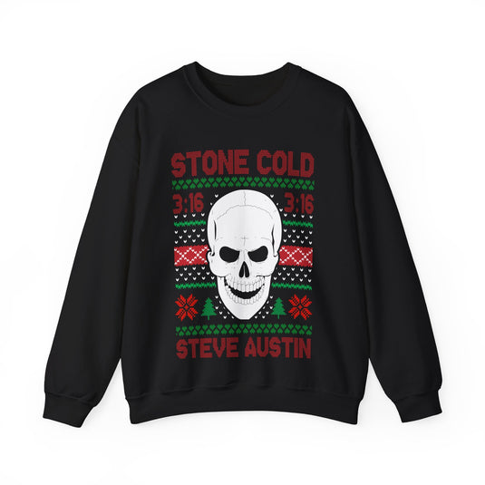 Stone Cold Steve Austin 3:16 Ugly Christmas Mens Sweater Sweatshirt