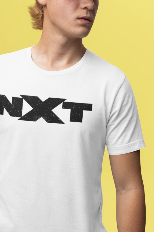 Load image into Gallery viewer, We are NXT Spraypaint Mens White T-shirt
