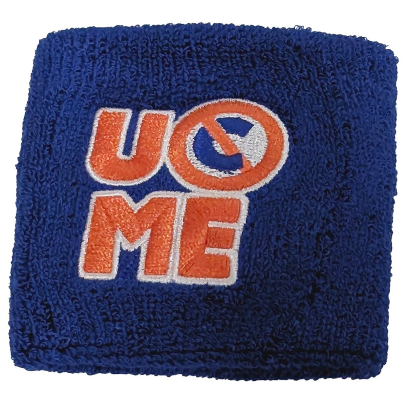 Load image into Gallery viewer, John Cena Blue Orange Never Give Up 20 Years Headband Wristband Set
