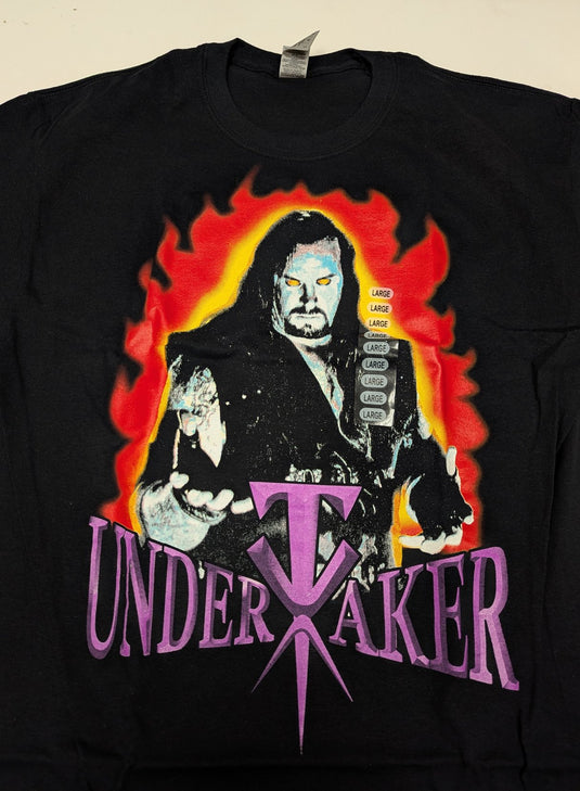 8 Men Size Large WWE T-shirts | Cena Orton Undertaker The Rock Lot 1
