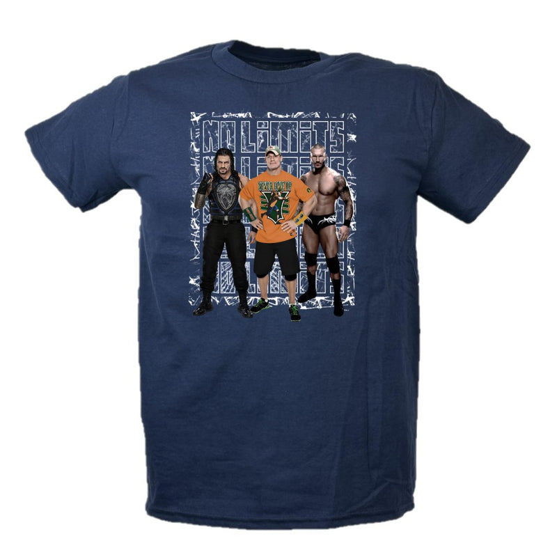 Load image into Gallery viewer, Roman Reigns John Cena Randy Orton No Limits Takeover Boys Kids Juvy T-shirt
