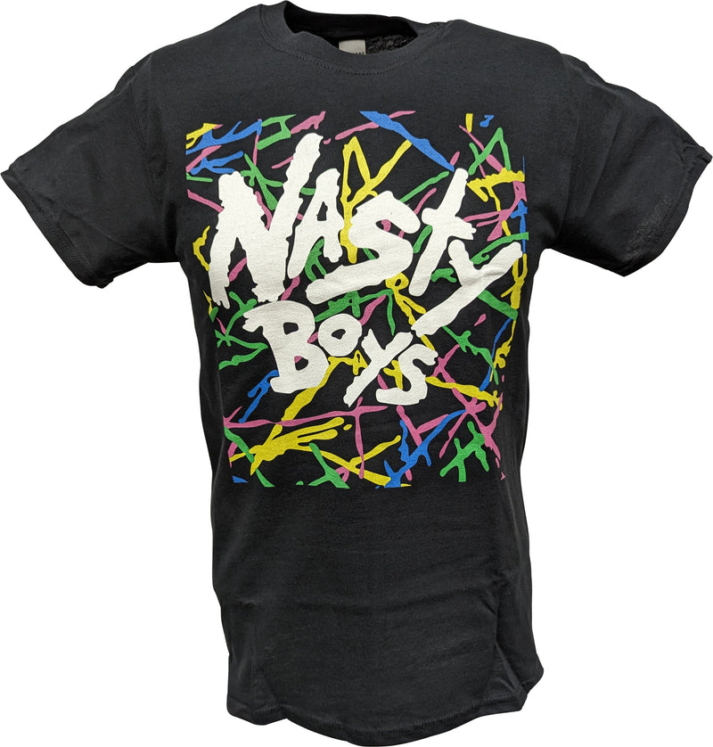 Load image into Gallery viewer, WCW The Nasty Boyz Gettin Nasty Baby Mens Black T-shirt
