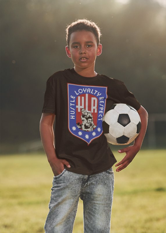 Load image into Gallery viewer, John Cena Kids Boys T-shirt HLR Hustle Loyalty Respect
