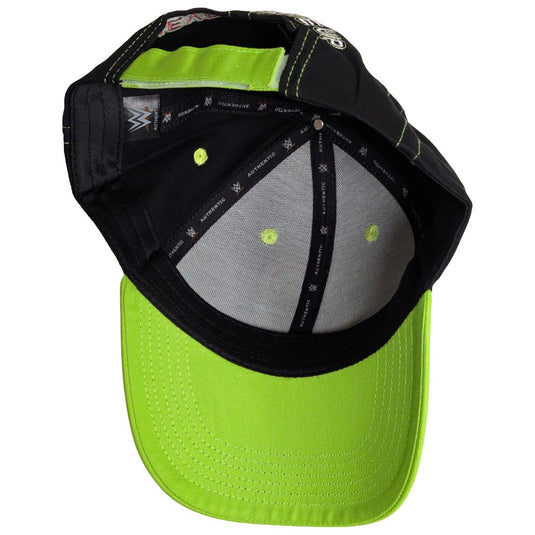 JOHN CENA Neon Green Never Give Up Baseball Cap Hat