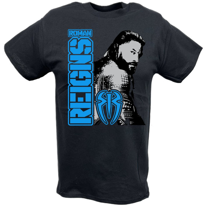 Roman Reigns Big Dog WWE Mens Black T-shirt