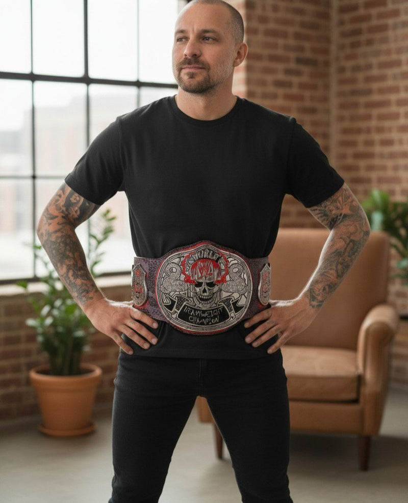 Load image into Gallery viewer, Stone Cold Steve Austin Blood From A Stone Signature Series WWE Title Belt
