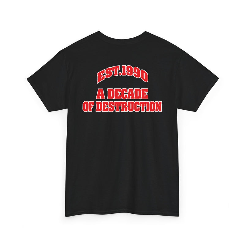 Load image into Gallery viewer, UNDERTAKER Deadman Inc Decade of Destruction T-shirt
