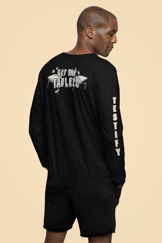 Dudley Boys D-von Bubba Ray Get the Tables Long Sleeve T-shirt