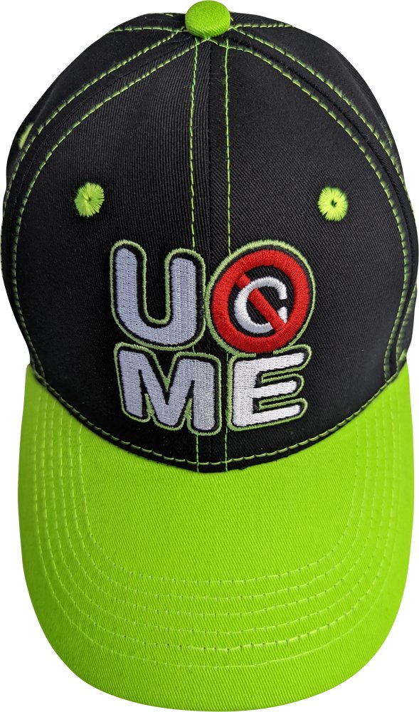 Load image into Gallery viewer, JOHN CENA Neon Green Never Give Up Baseball Cap Hat
