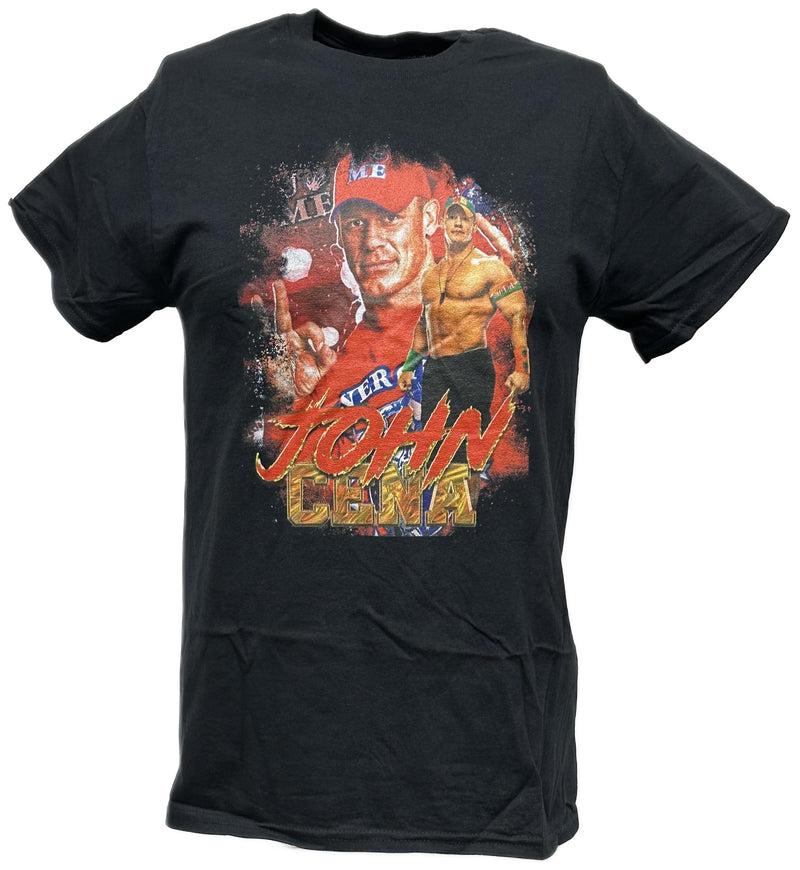 Load image into Gallery viewer, John Cena Red Fury Mens WWE Black T-shirt
