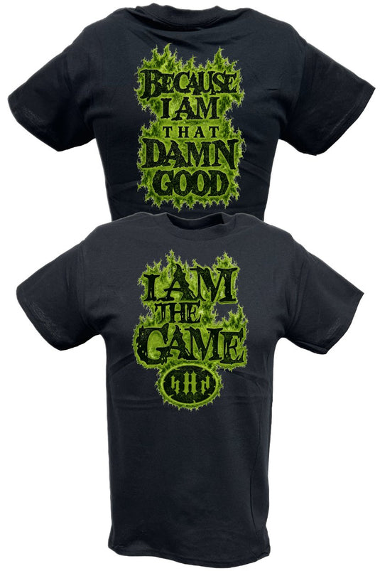 Triple H I Am The Game That Damn Good Mens Black T-shirt