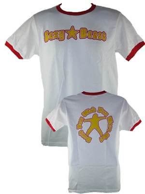 Load image into Gallery viewer, Chris Jericho Sexy Beast Red White Ringer Mens T-shirt
