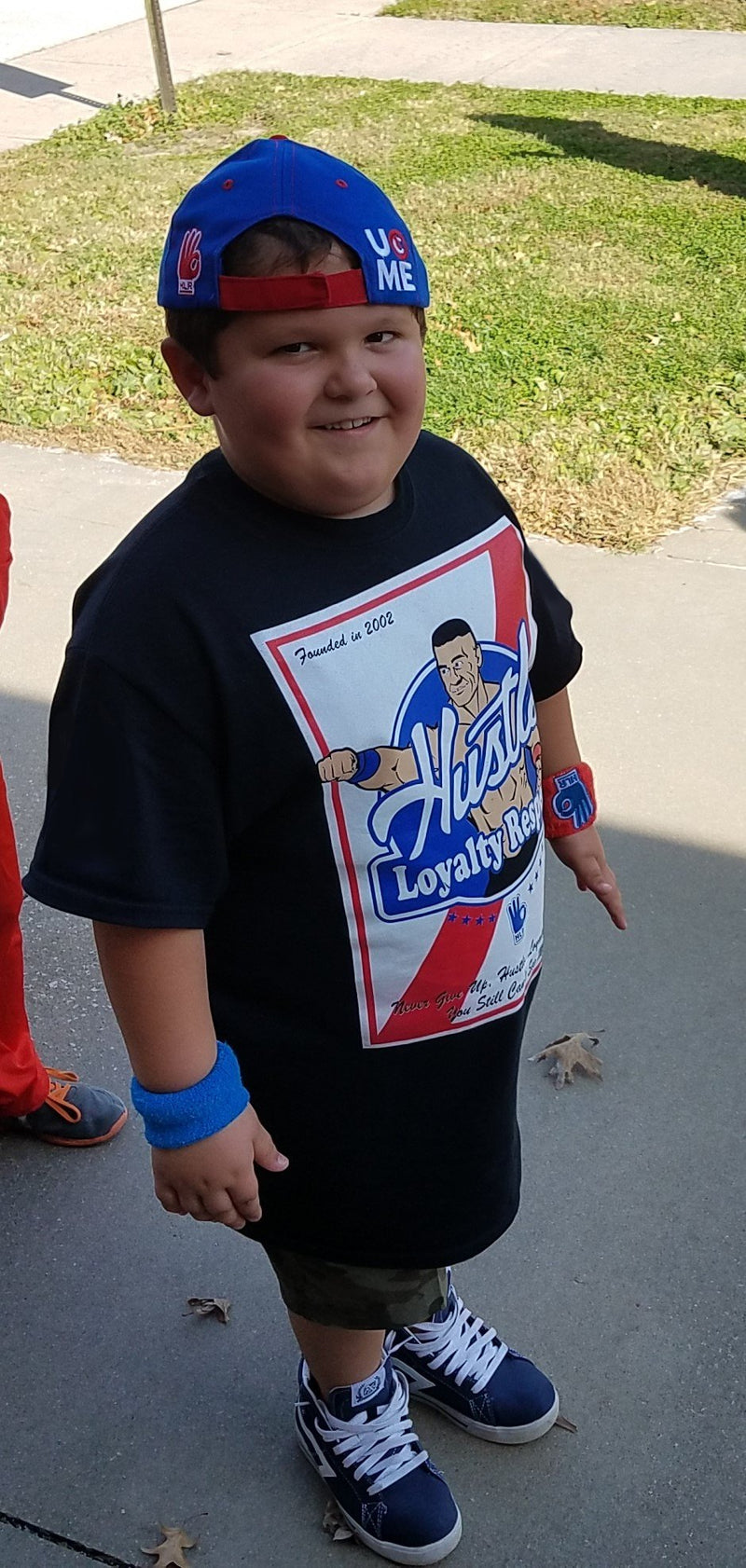 Load image into Gallery viewer, John Cena Kids Founded In 2002 Costume Hat T-shirt Wristbands Boys
