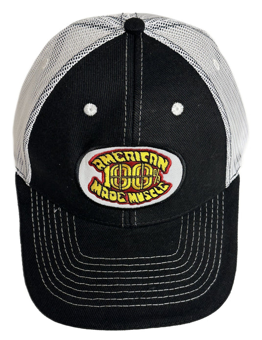 John Cena 100% American Made Muscle Black Baseball Cap Hat