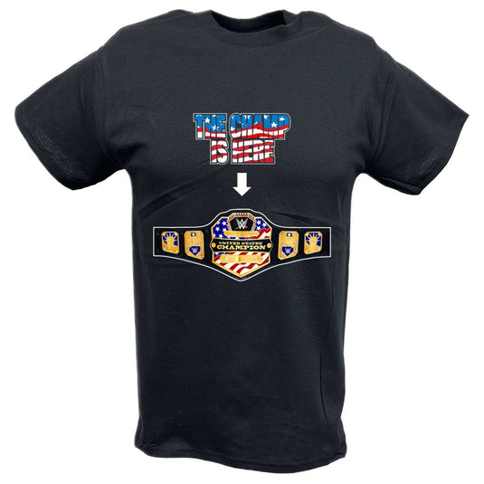 John Cena United States Champ Is Here Kids Boys Youth USA Black T-shirt