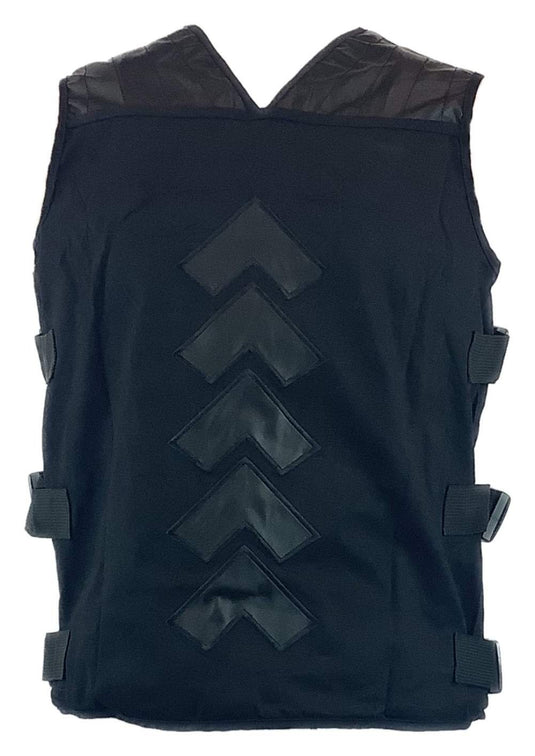 Roman Reigns Tactical Replica Vest Superman Punch Glove Costume-Onyx Black