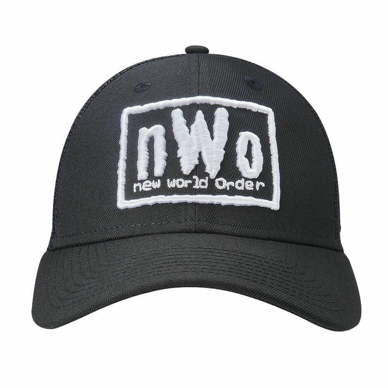 Load image into Gallery viewer, nWo World Order WWE New Trucker Hat Black One Size
