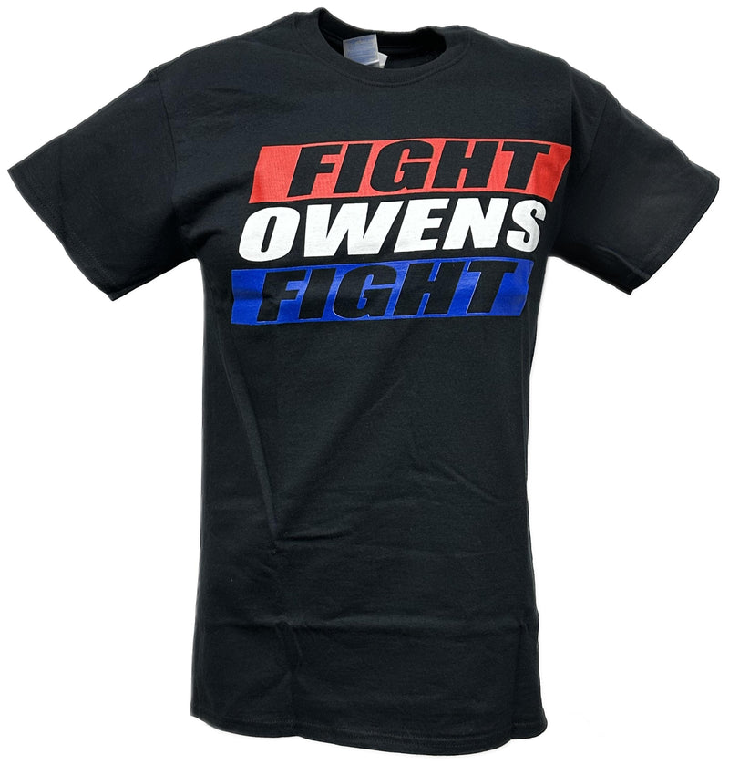 Load image into Gallery viewer, KO Red White Blue Fight Kevin Owens Fight USA Mens T-shirt
