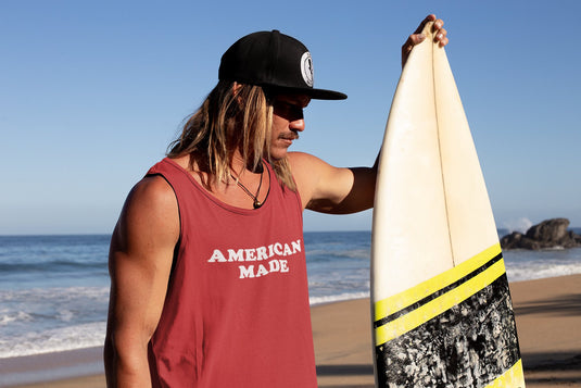 Hulk Hogan American Made Red Tank Top Shirt