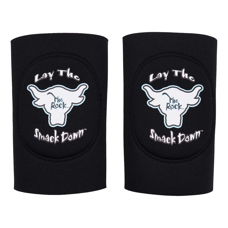 Load image into Gallery viewer, WWE Authentic The Rock Brahma Bull Elbow Pad Set NWT Officially Licensed New
