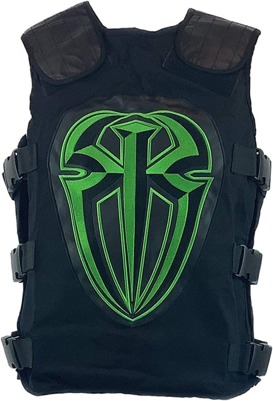 Roman Reigns Tactical Replica Vest Superman Punch Glove Costume-Onyx Black