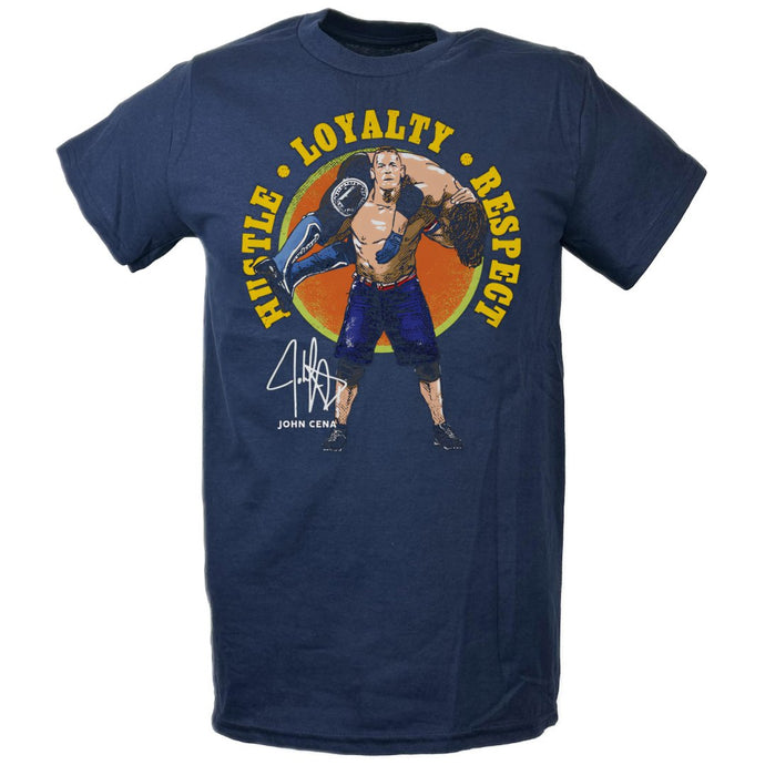 John Cena Hustle Loyalty Respect Signature T-shirt