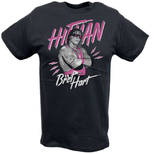 Bret Hart Hitman Arms Folded Pose T-shirt