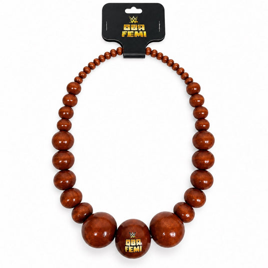 WWE Authentic Oba Femi Replica Beads Necklace