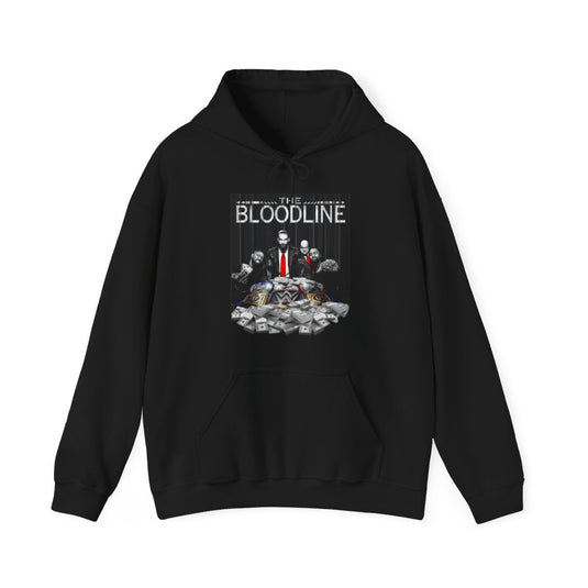 Bloodline Roman Reigns Usos Black Hoody Sweatshirt