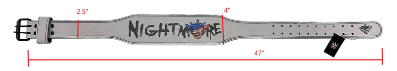 Load image into Gallery viewer, Cody Rhodes American Nightmare Logo Leather Weightlifting Belt
