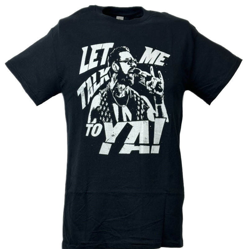 Load image into Gallery viewer, LA Knight Let Me Talk To Ya Black T-shirt
