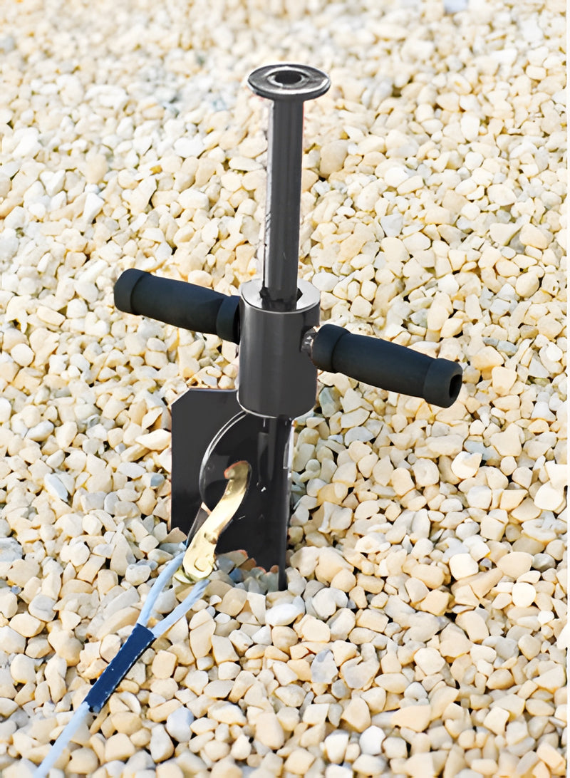 Load image into Gallery viewer, Earth Anchor Self-hammering Anchor for Land and Beach Anchoring
