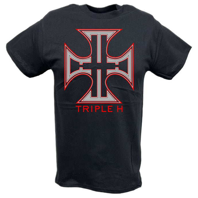 Triple H The Game Cross Logo Black T-shirt