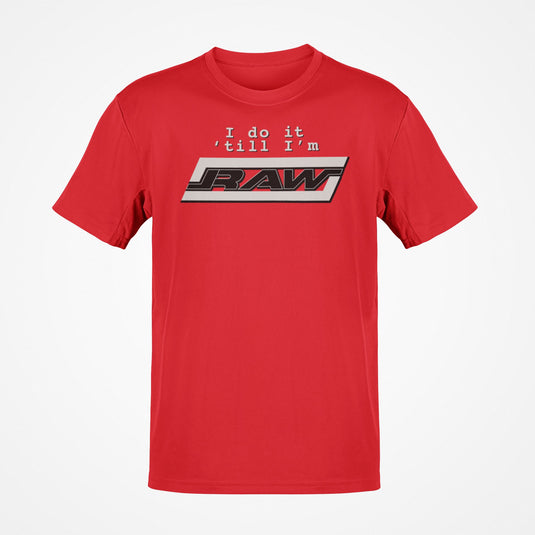Monday Night Raw Do It WWF Red T-shirt