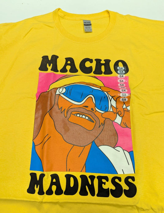 Lot of 6 Men Size 5XL WWE Authentic T-shirts | Cena Orton Undertaker The Rock (5XL)