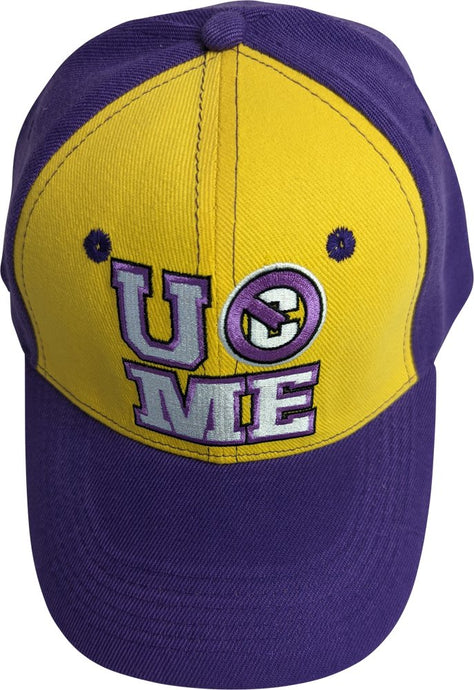 John Cena Purple Gold U Can't See Me Baseball Cap Hat New