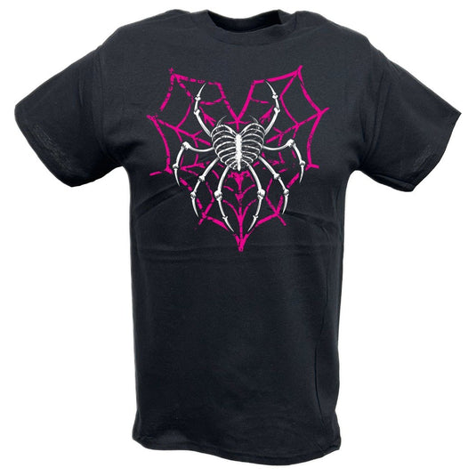 AJ Lee Love Bites Back Spider Web T-shirt