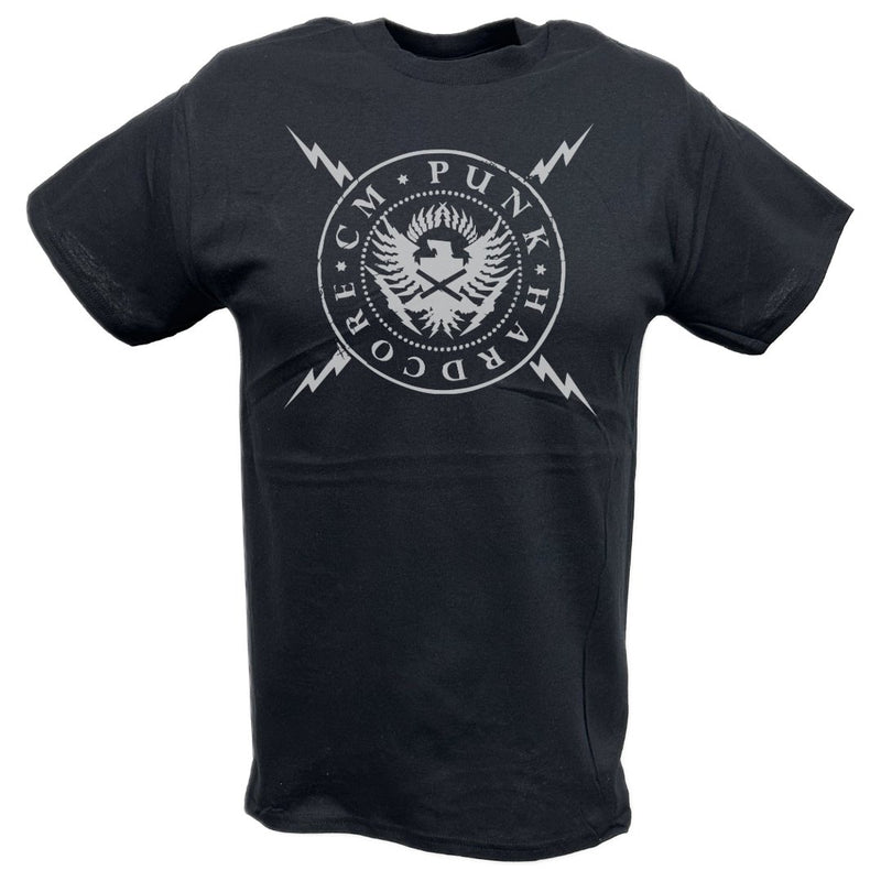 Load image into Gallery viewer, CM PUNK Seal of Hardcore Mens Black T-shirt

