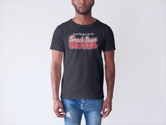 The Rock Smackdown Hotel Mens T-shirt